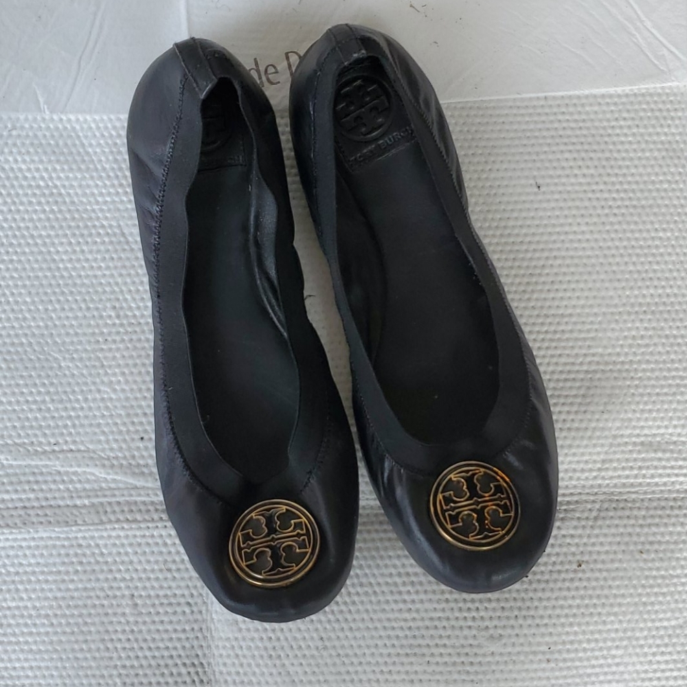 Authentic used size 10 Tory Burch ballet flat